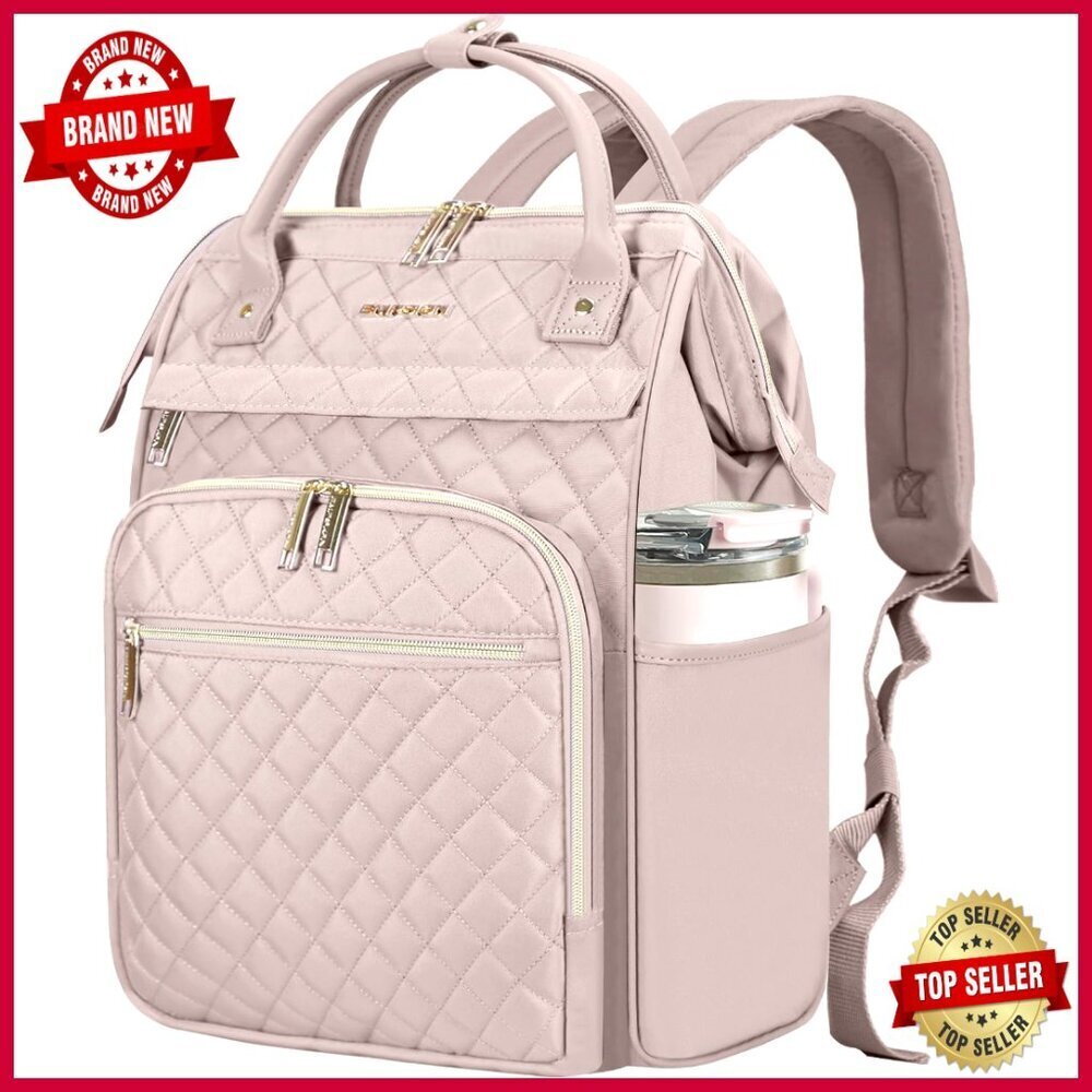 17 Inch Laptop Backpack with USB Port, Waterproof Large Capacity Daypack